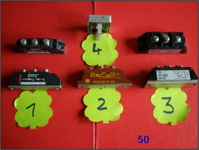 Thyristor Module IGBT 100 Stück - 15 Typen